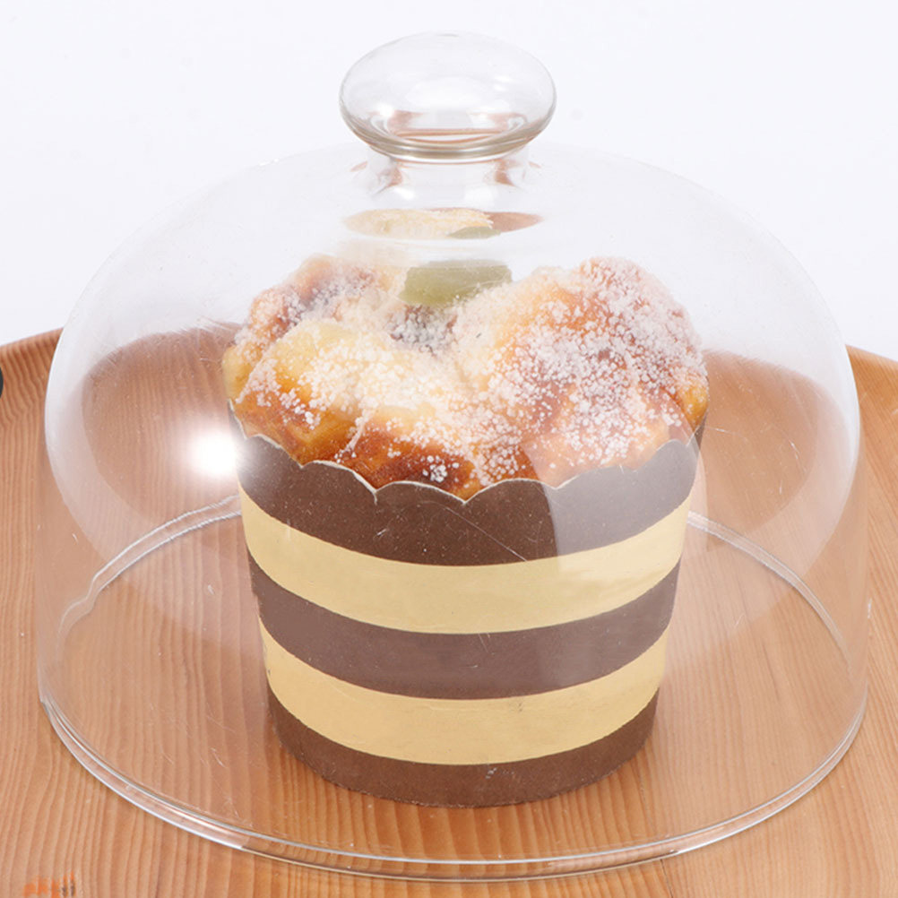 2Pcs Transparent Glass Cake Do – Plastic Dome Clear recenzja i cena