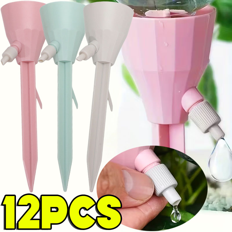 1/12pcs Automatic Drip Irrigat – Self Watering Insert recenzja i cena