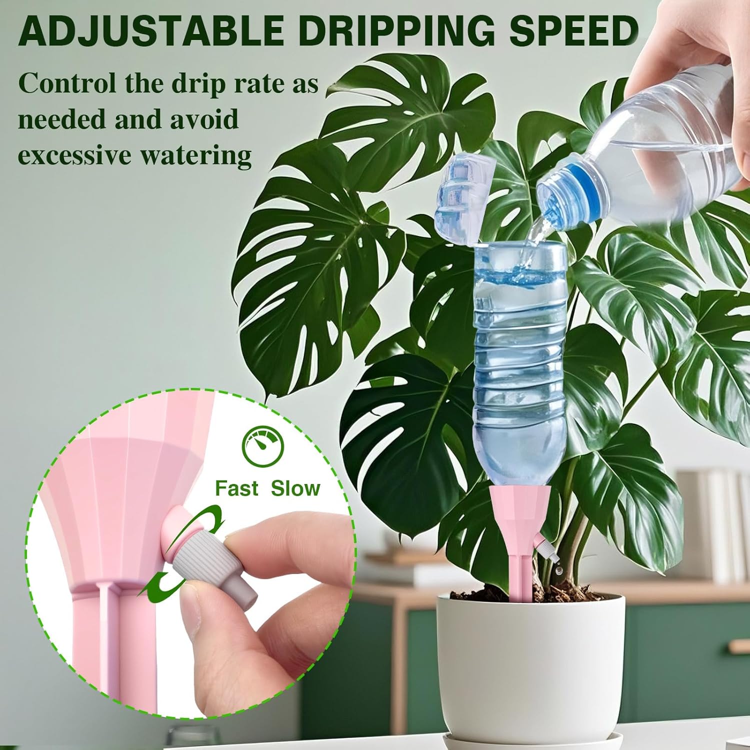 1/12pcs Automatic Drip Irrigat – Self Watering Insert recenzja i cena