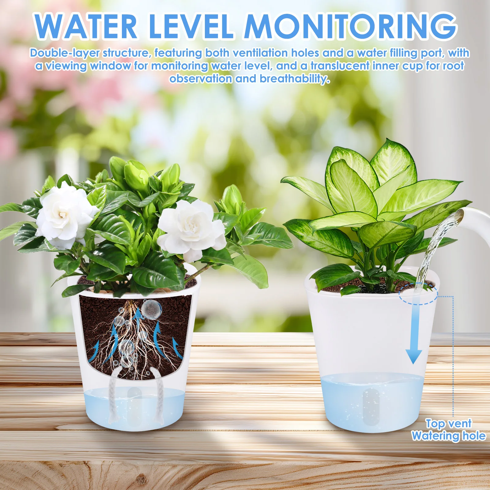 10 Pcs Self Watering Planter L – Self Watering Insert recenzja i cena