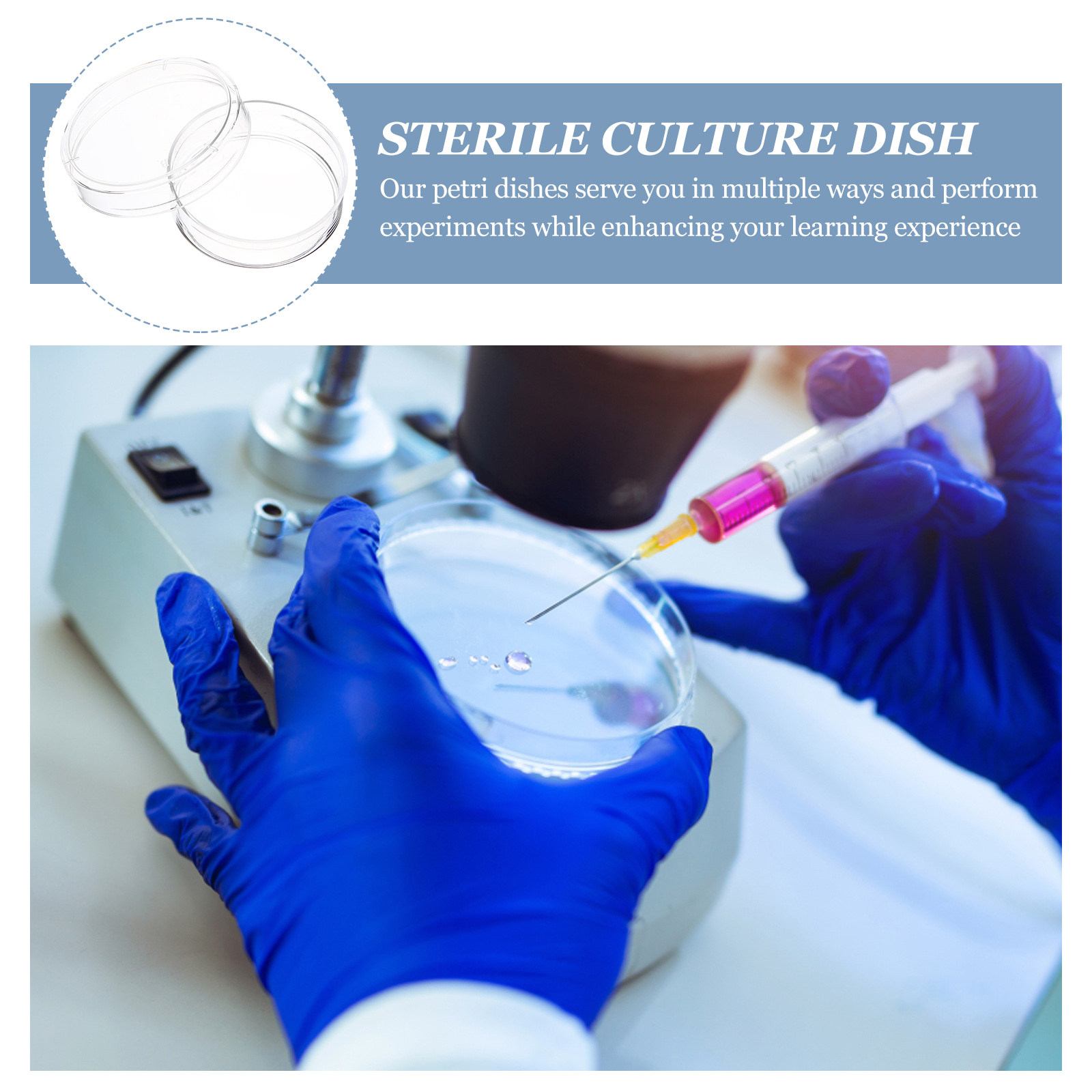 30Pcs Petri Dishes Clear Plast – Agar Tissue Culture recenzja i cena