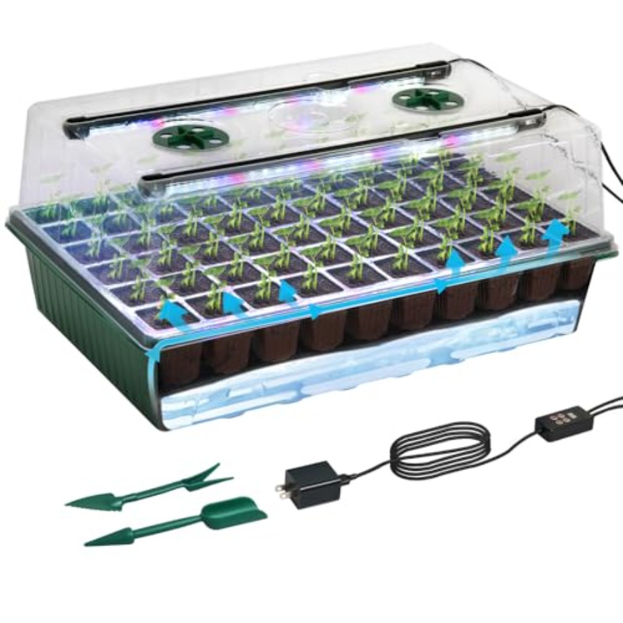 Seed Starter Tray with Grow Li – Humidity Dome Kit recenzja i cena