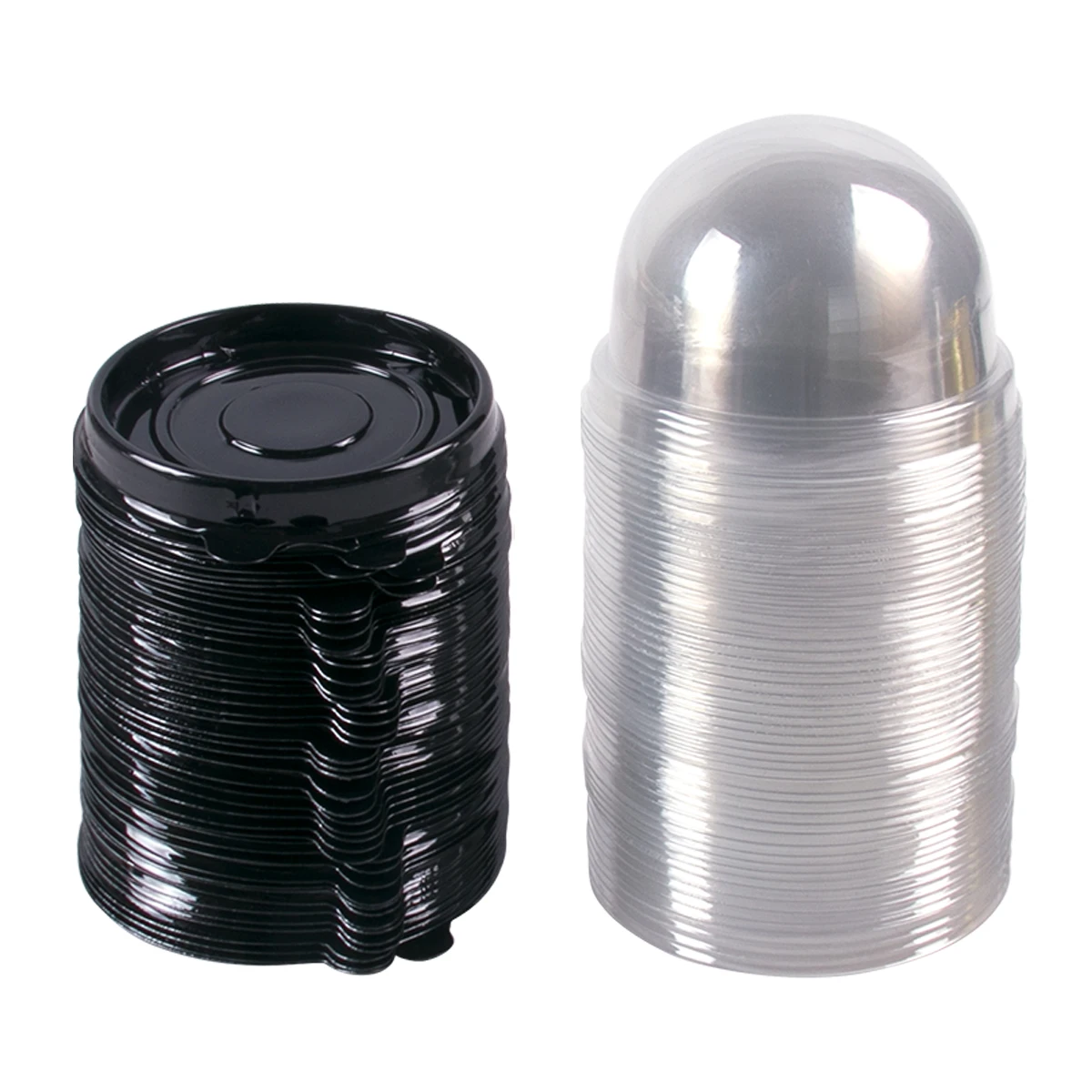 50pcs Clear Plastic Mini Cupca – Plastic Dome Clear recenzja i cena