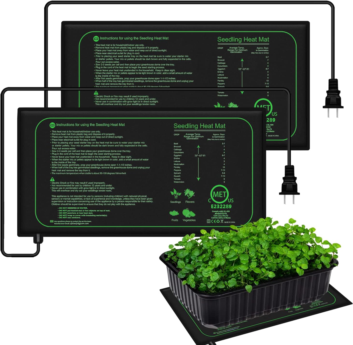 10/25/50CM Seedling Heat Mat I – Heat Mat Seedling recenzja i cena