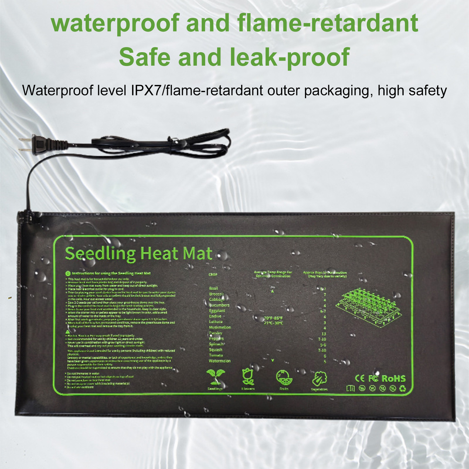 20W Plants Seedling Heating Pa – Heat Mat Seedling recenzja i cena