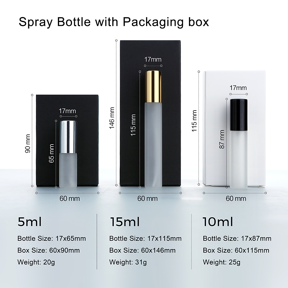50Pcs 5/10/15ml Perfume Bottle – Misting Bottle Fine recenzja i cena