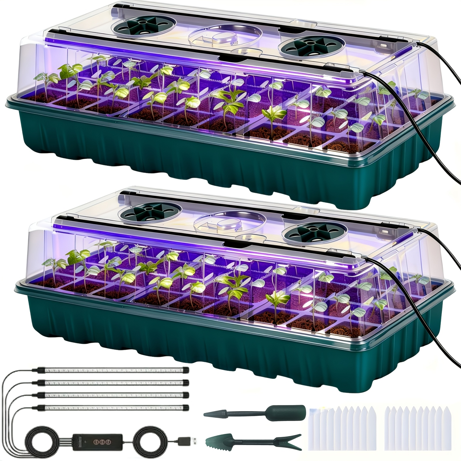 2PCS 72-Cell Seed Growing Kit  – Humidity Dome Kit recenzja i cena