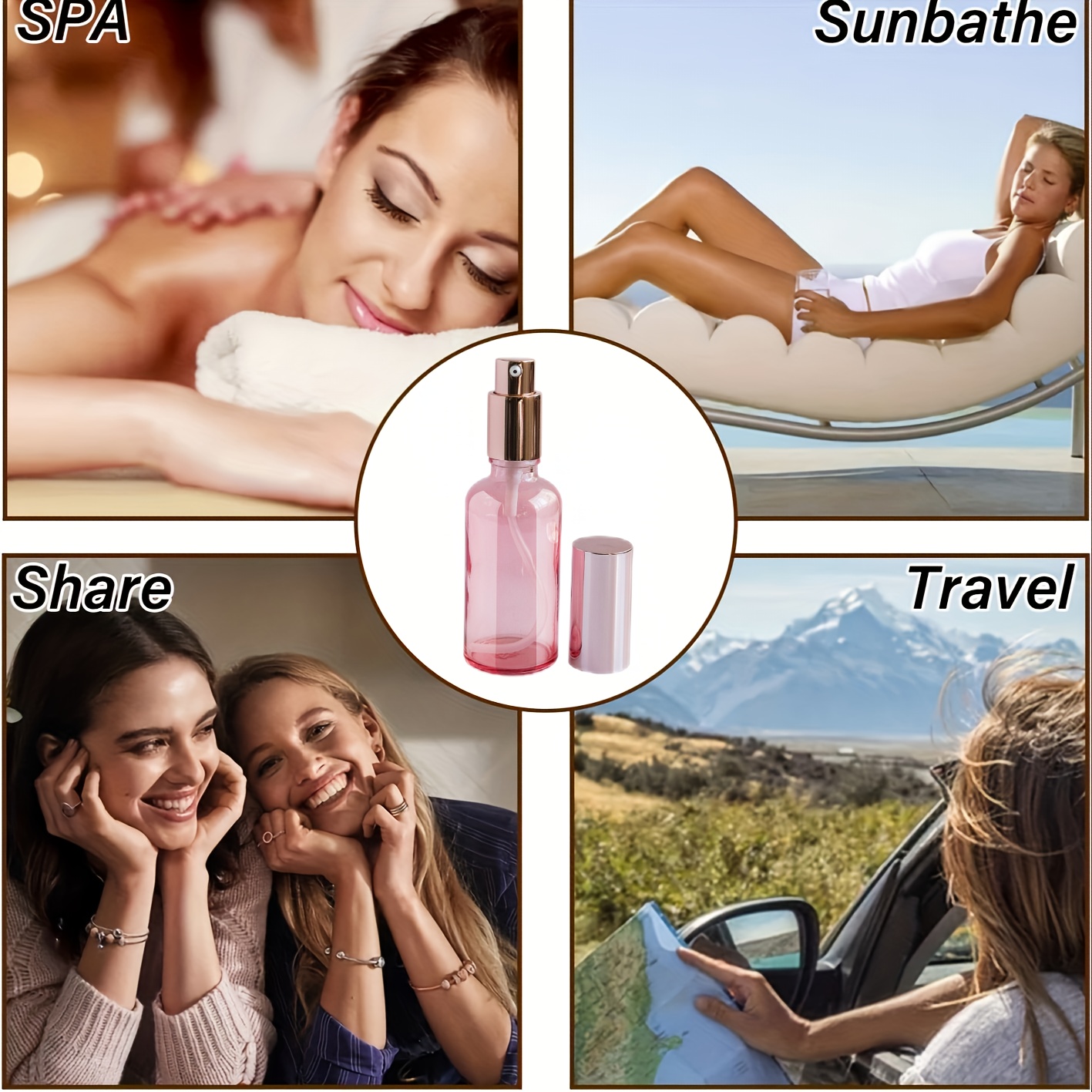 1Pcs 10-100ml Pink Spray Bottl – Misting Bottle Fine recenzja i cena