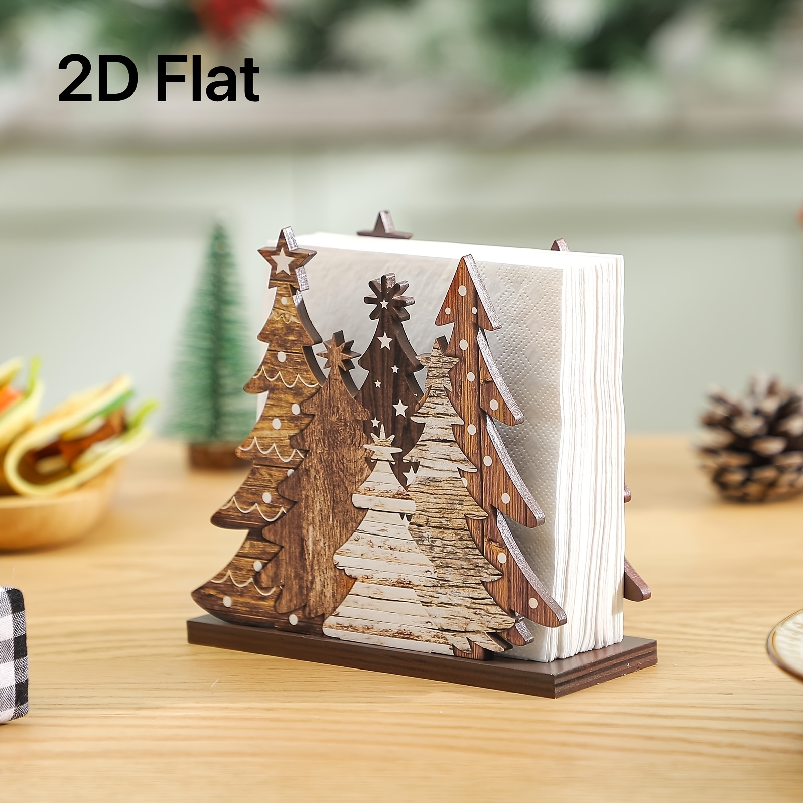 1pc 2D Flat Christmas Tree Tis – Agar Tissue Culture recenzja i cena