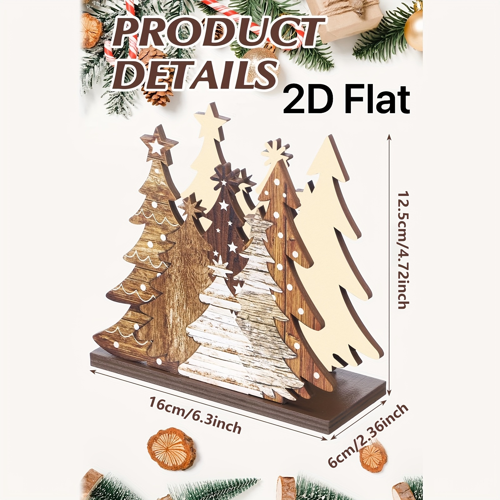 1pc 2D Flat Christmas Tree Tis – Agar Tissue Culture recenzja i cena