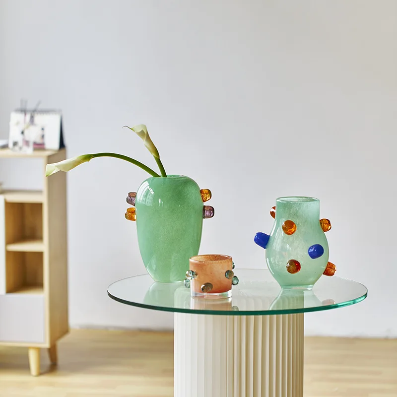 Colorful Round Bead Glass Vase – Propagation Station Vase recenzja i cena
