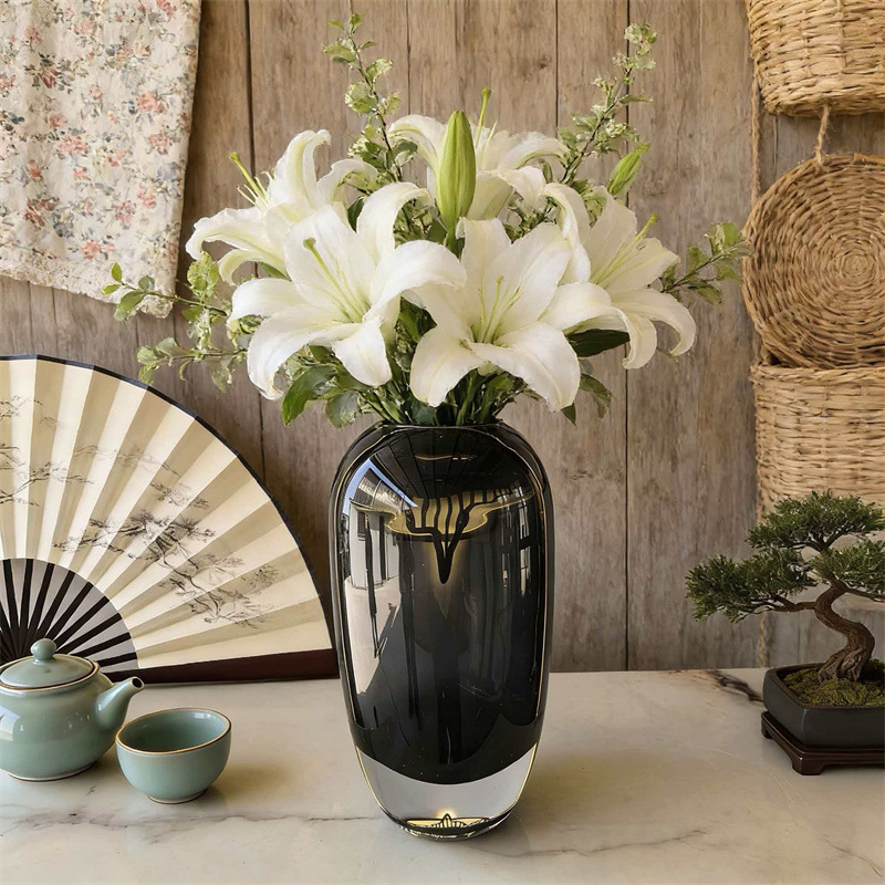 Smoke Gray Glass Vase, Hydropo – Propagation Station Vase recenzja i cena