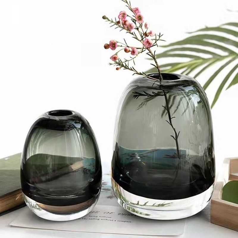 Smoke Gray Glass Vase, Hydropo – Propagation Station Vase recenzja i cena