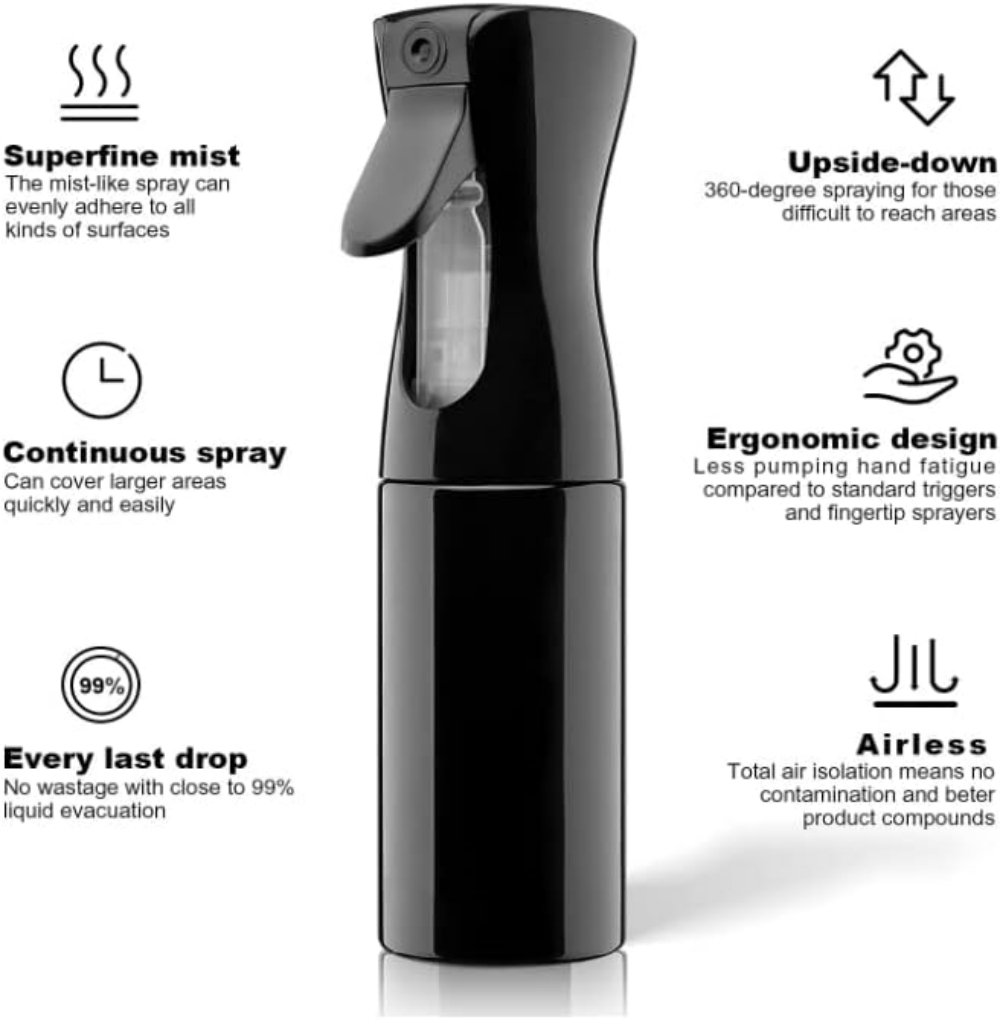 200ml Continuous Spray 360° Up – Misting Bottle Fine recenzja i cena